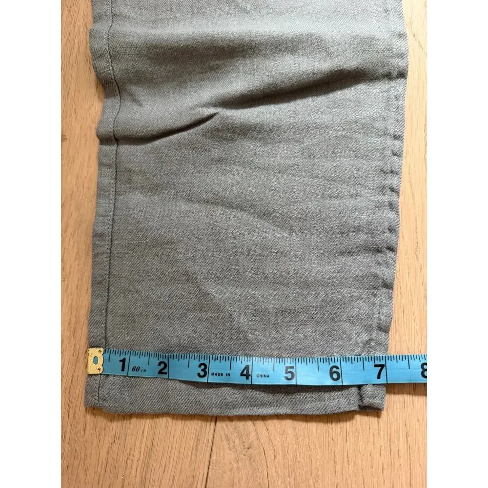 ZARA Men’s Linen Drawstring Pants Size 31